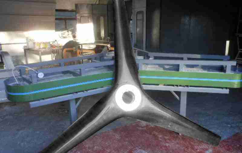 Carbon Fibre Wind Axis